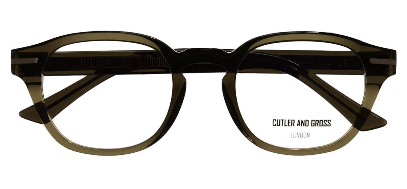 Cutler and Gross 1356 Glasses - Olive Green