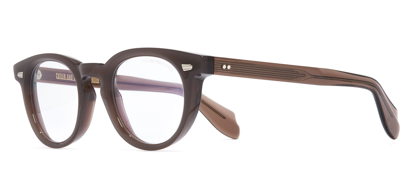 Cutler and Gross 1405 Glasses - Brown Crystal