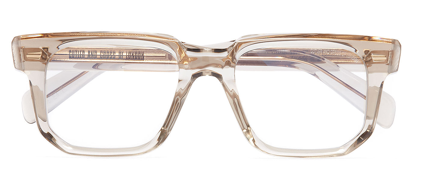 Cutler and Gross 1410 Glasses - Sand Crystal