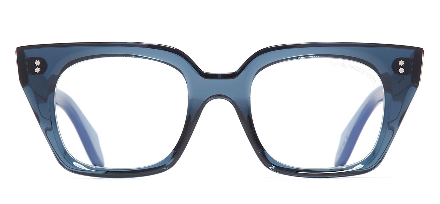 Cutler and Gross 1411 Glasses - Deep Blue