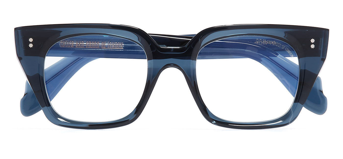 Cutler and Gross 1411 Glasses - Deep Blue