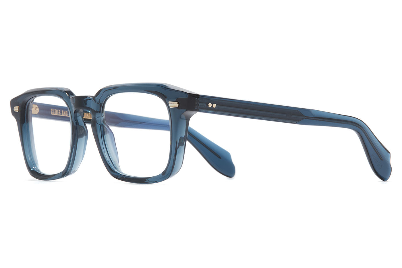 Cutler and Gross 1416 Glasses - Deep Blue Crystal