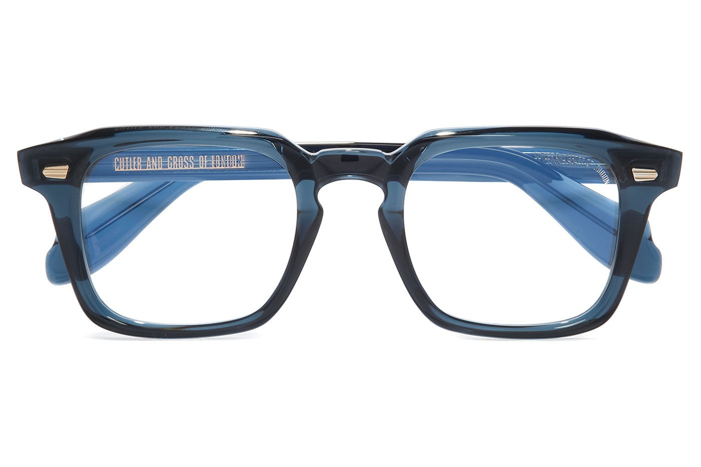 Cutler and Gross 1416 Glasses - Deep Blue Crystal