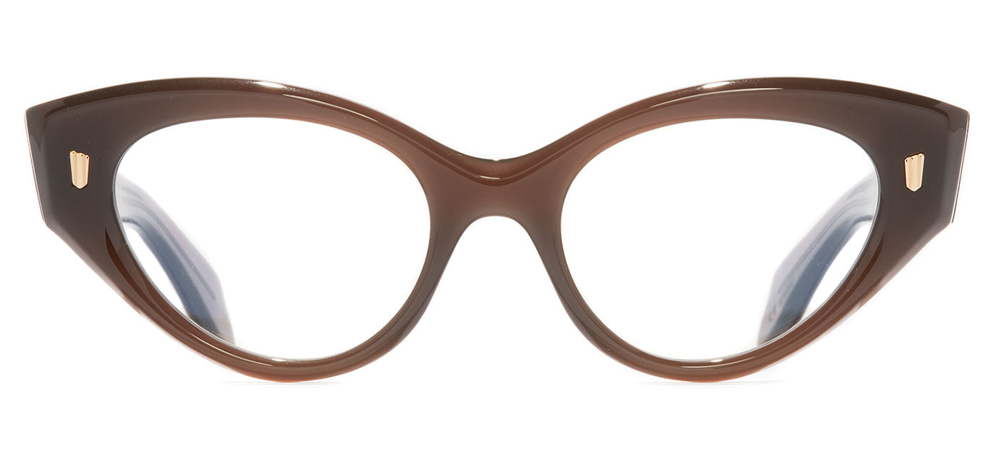 Cutler and Gross 1417 Glasses - Brown Crystal