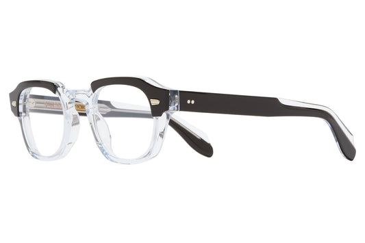 Cutler and Gross 1420 Glasses - Black On Crystal