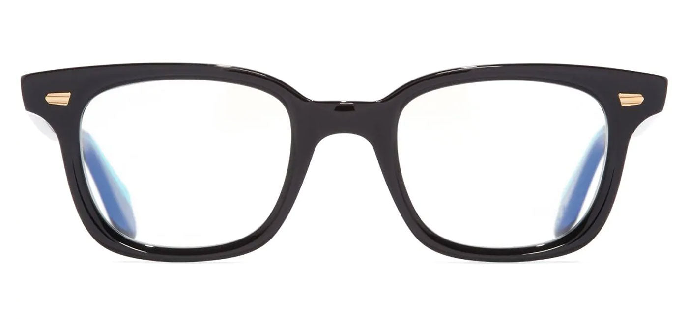 Cutler and Gross 9521 Glasses - Teal on Black