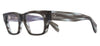 Cutler and Gross 9690 Glasses - Striped Green Crystal