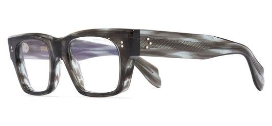 Cutler and Gross 9690 Glasses - Striped Green Crystal