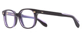 Cutler and Gross 9990 Glasses - Purple on Black