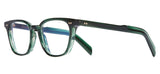 Cutler and Gross GR05 Glasses - Striped Dark Green
