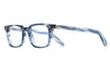 Cutler and Gross GR10 Glasses - Striped Dark Blue