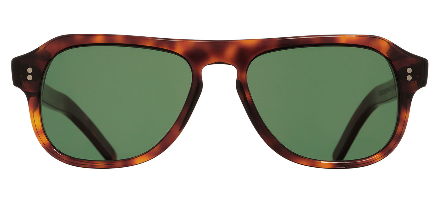 Cutler and Gross 0822V2 Sunglasses - Dark Turtle / Green