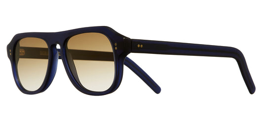 Cutler and Gross 0822V2 Sunglasses - Matte Classic Navy Blue / Brown Gradient