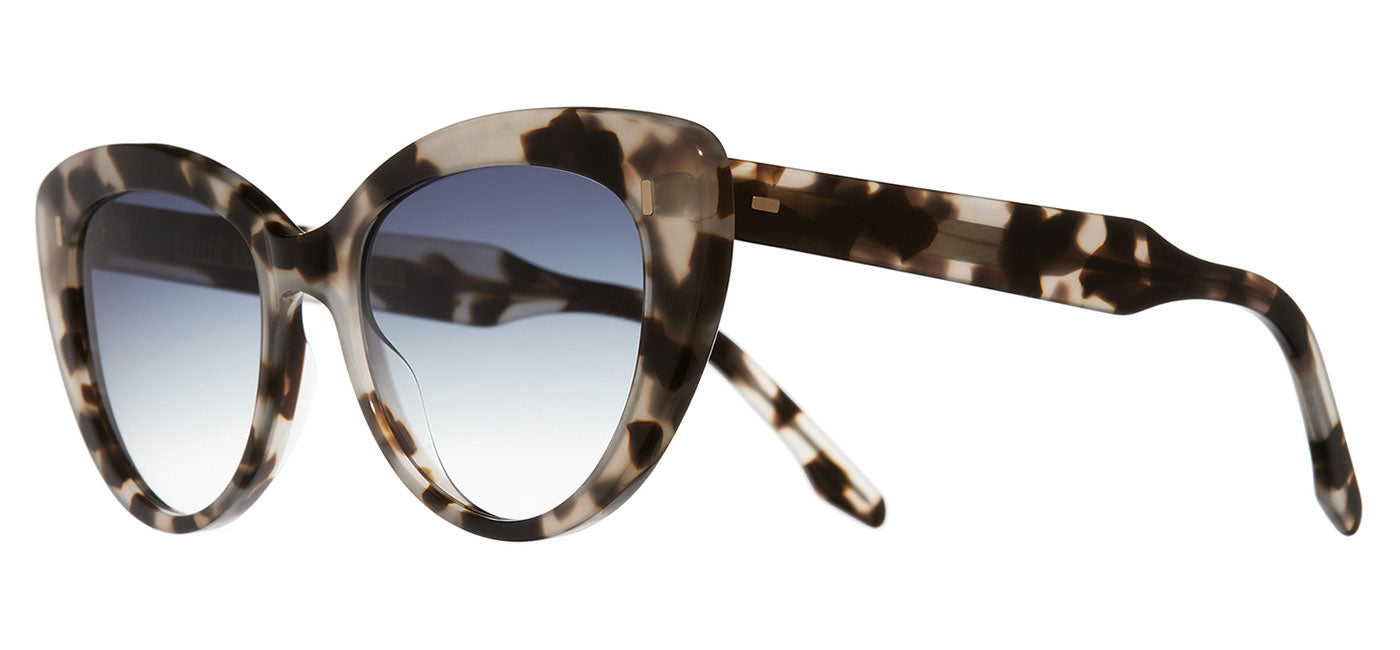Cutler and Gross 1350 Sunglasses - Jet Engine Grey / Blue Gradient
