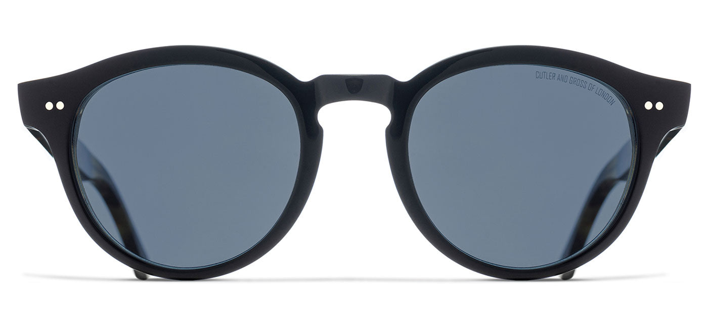 Cutler and Gross 1378 Sunglasses - Black on Camo / Blue