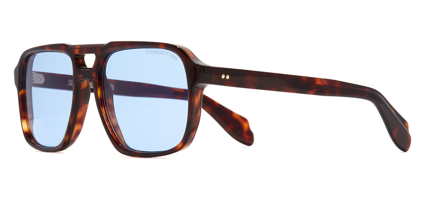 Cutler and Gross 1394 Sunglasses - Dark Turtle / Purple