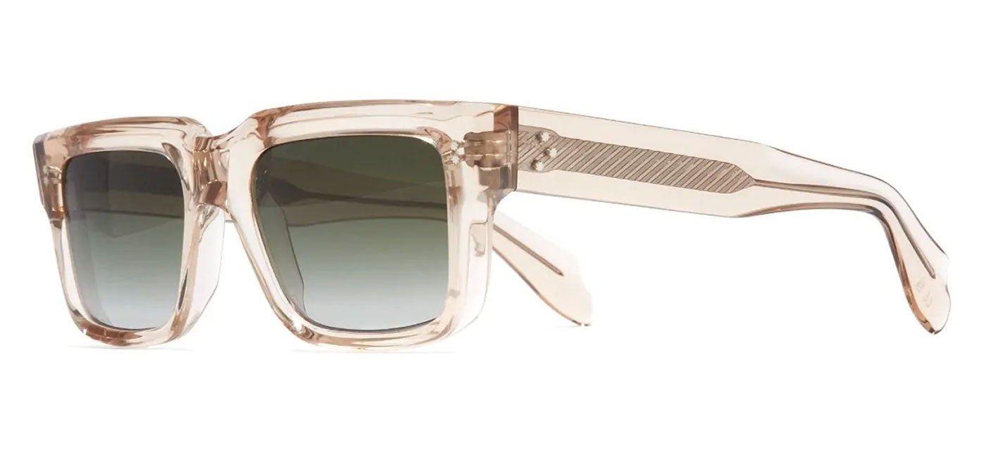 Cutler and Gross 1403 Sunglasses - Sand Crystal / Green Gradient