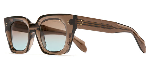 Cutler and Gross 1422 Sunglasses - Brown Crystal / Green