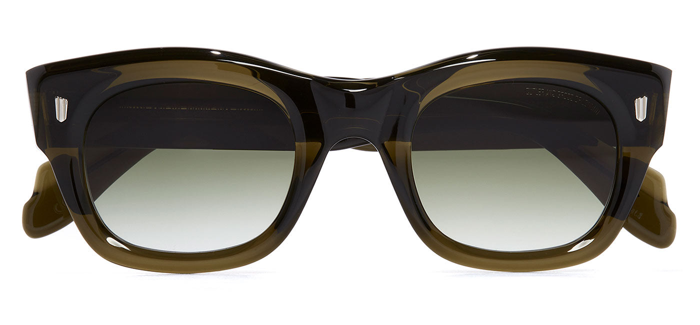 Cutler and Gross 9261 Sunglasses - Olive  / Green Gradient