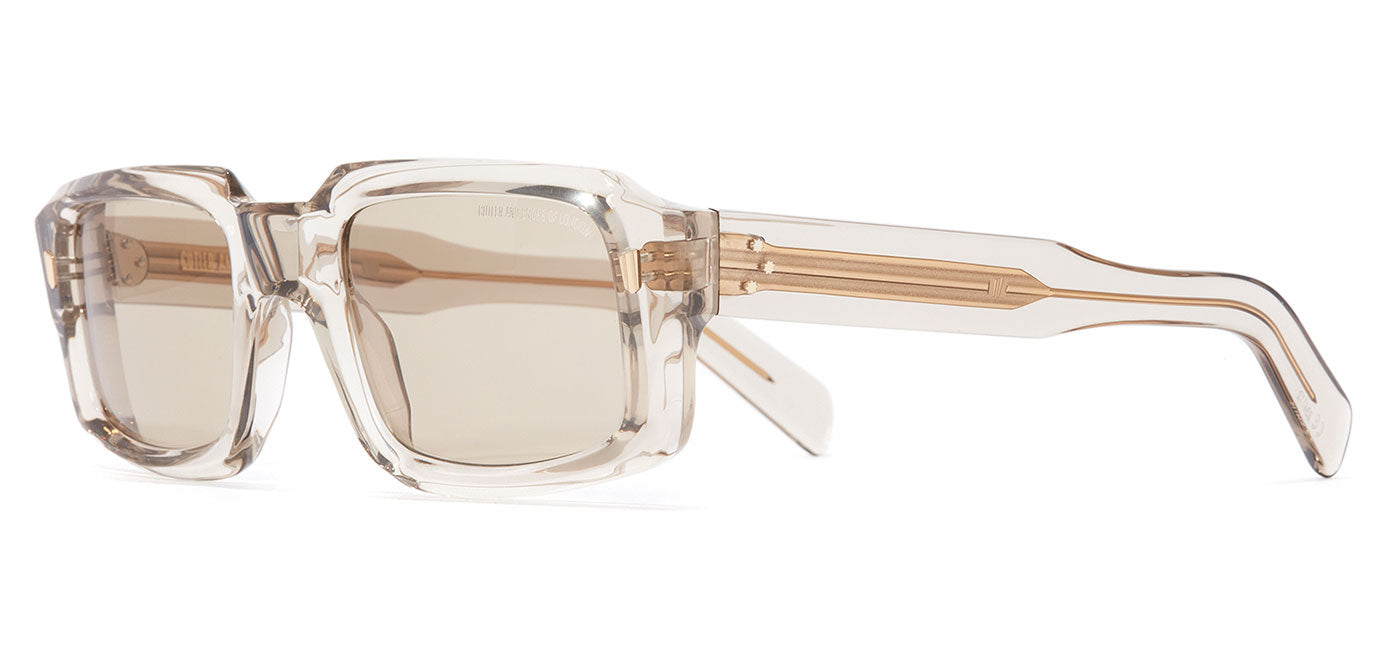 Cutler and Gross 9495 Sunglasses - Sand Crystal / Light Brown