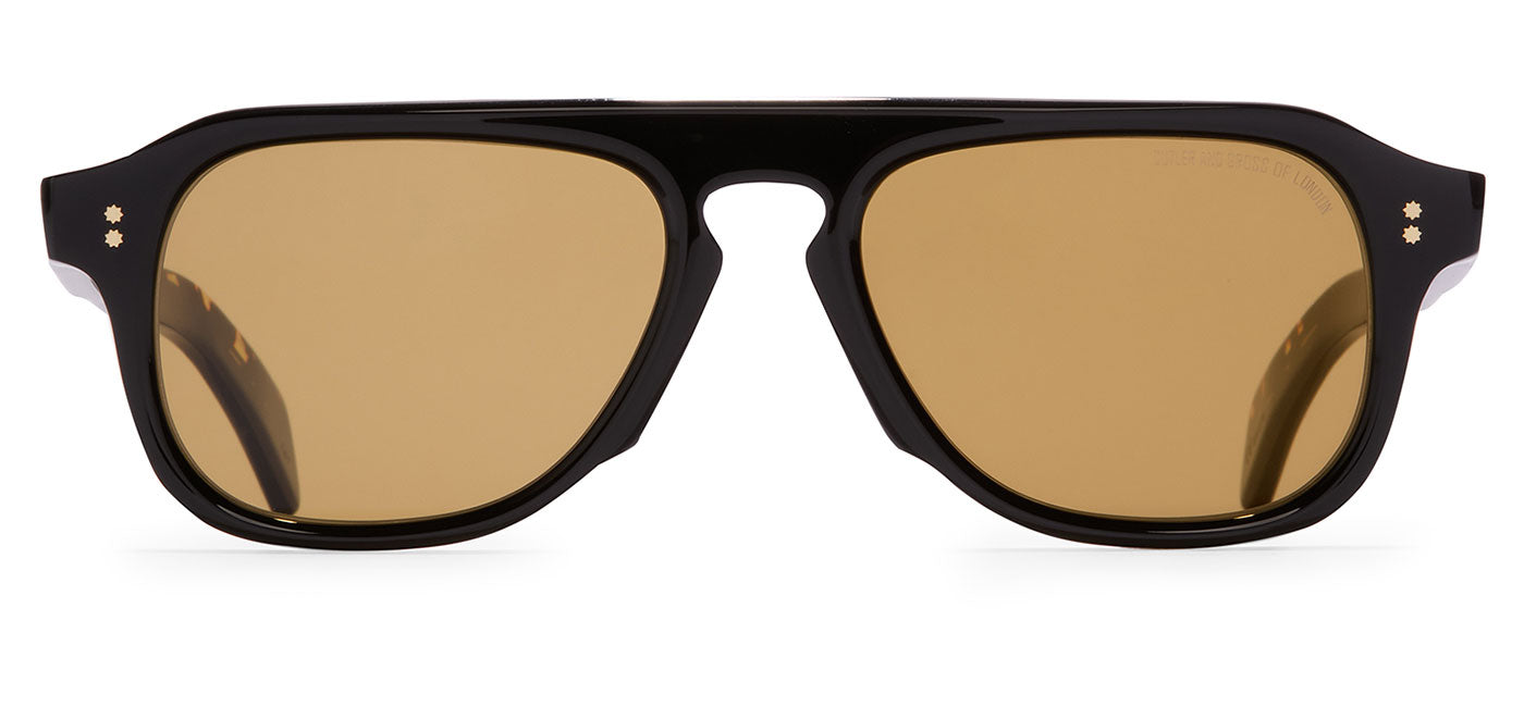 Cutler and Gross GR14 Sunglasses - Black / Brown