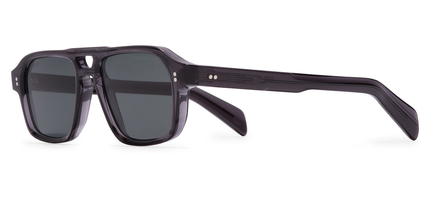 Cutler and Gross GR15 Sunglasses - Dark Grey / Polarised Grey