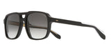 Cutler and Gross 1394 Sunglasses - Matte Black / Grey