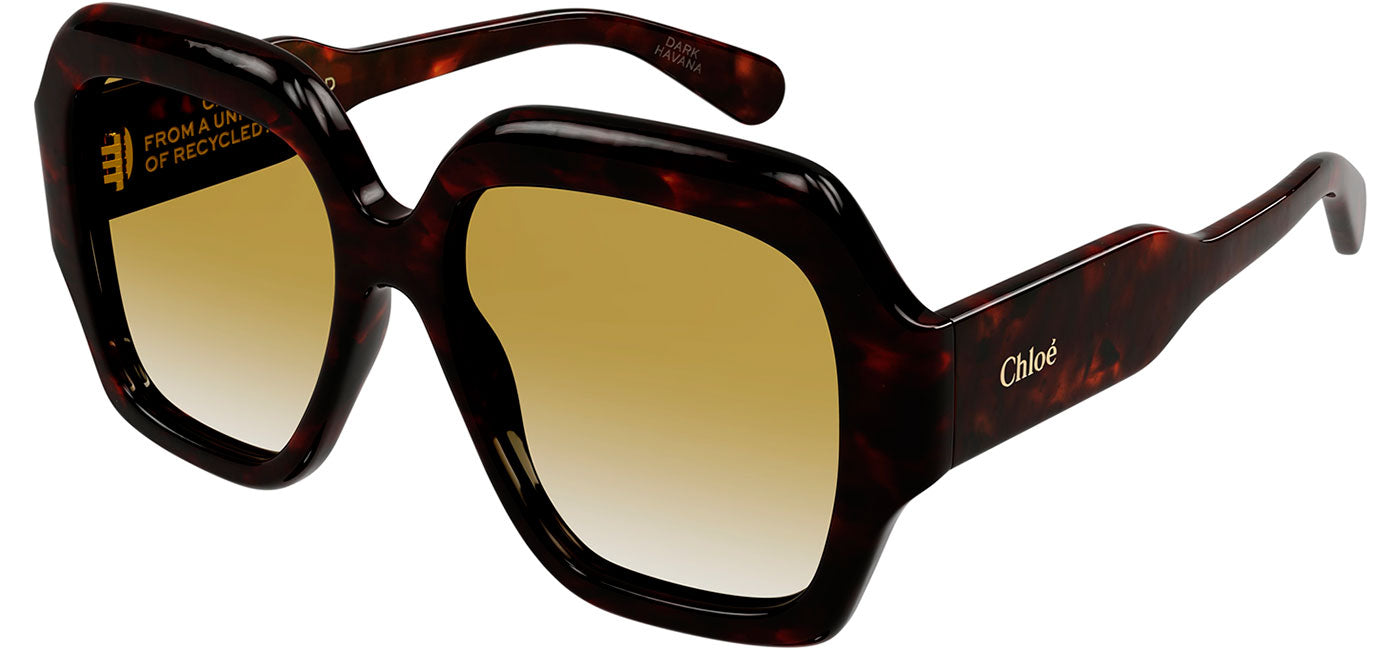 Chloe CH0154S Sunglasses - Havana / Brown Gradient