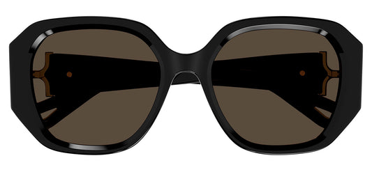 Chloe CH0236 Sunglasses - Black / Brown