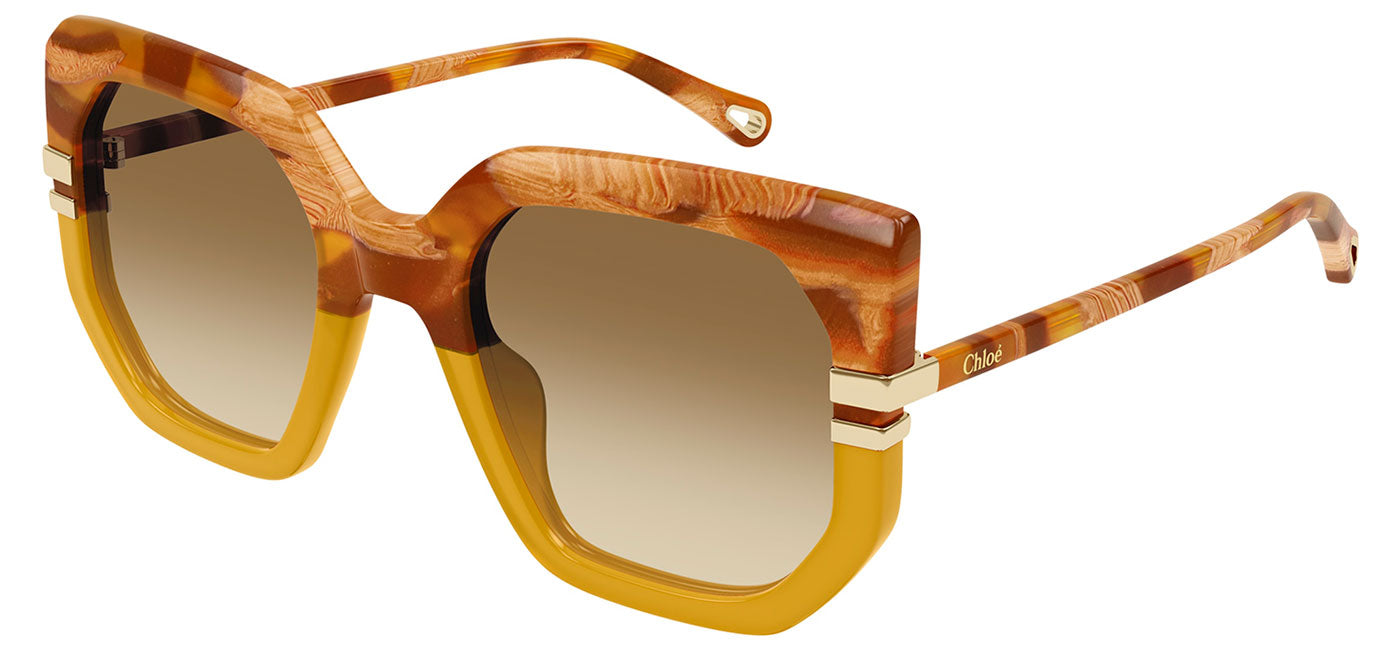 Chloe CH0240S Sunglasses - Brown / Brown Gradient