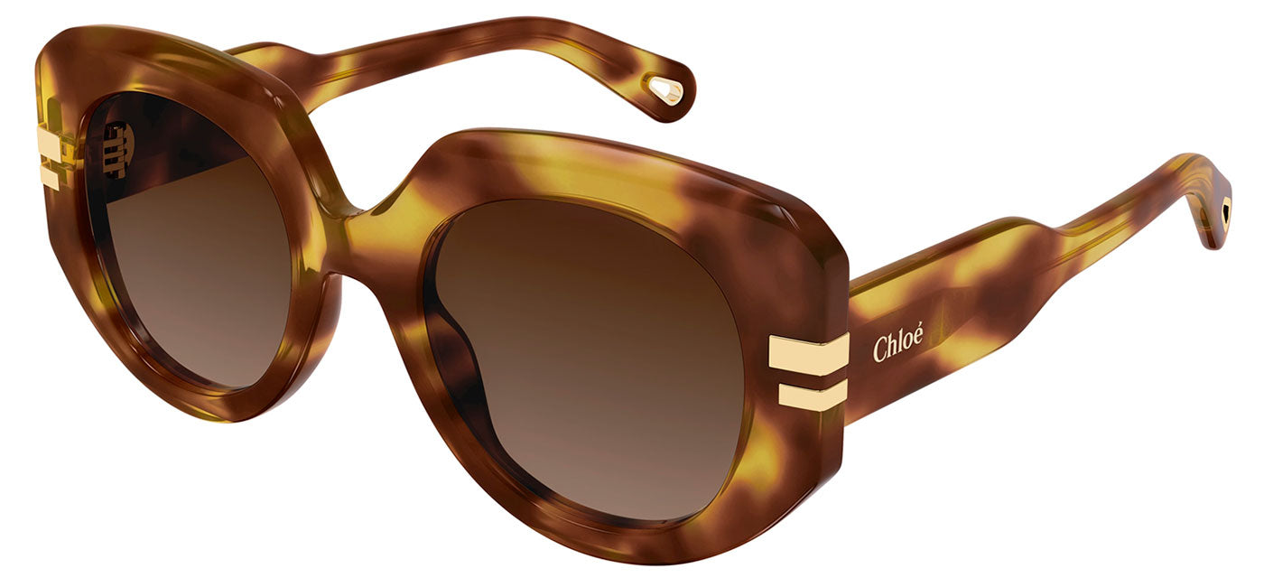 Chloe CH0257S Sunglasses - Havana / Brown