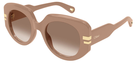 Chloe CH0257S Sunglasses - Nude / Brown