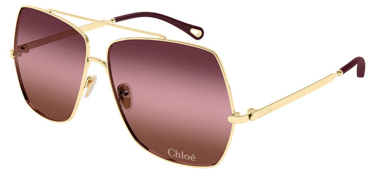 Chloe CH0278S Sunglasses - Gold / Red