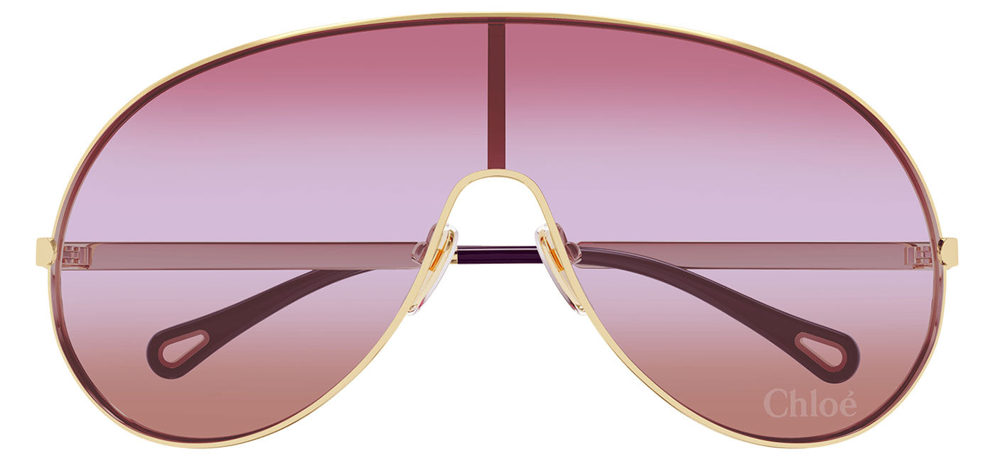 Chloe CH0283S Sunglasses - Gold / Red