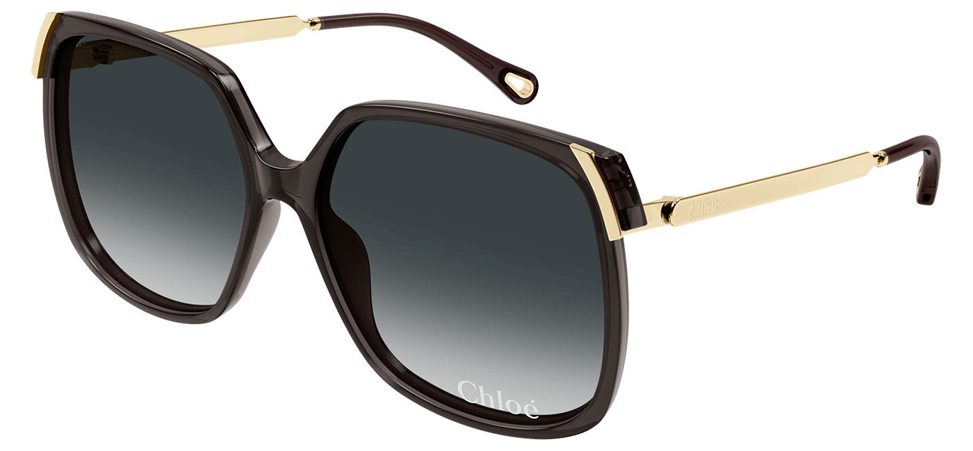 Chloe CH0286S Sunglasses - Grey / Gold / Grey