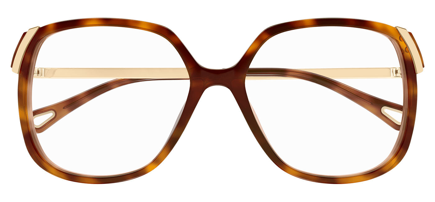 Chloe CH0287O Glasses - Havana & Gold