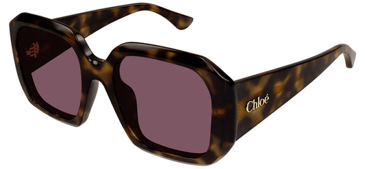 Chloe CH0300S Sunglasses - Havana / Violet