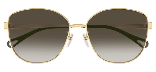 Chloe CH0306SK Sunglasses - Gold / Green