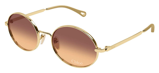 Chloe CH0326S Sunglasses - Gold / Brown Gradient