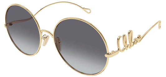 Chloe CH0329S Sunglasses - Gold / Grey Gradient