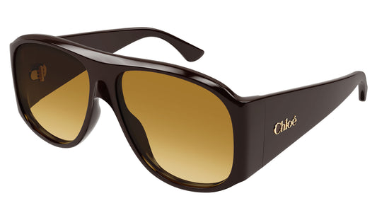 Chloe CH0347S Sunglasses - Brown / Brown