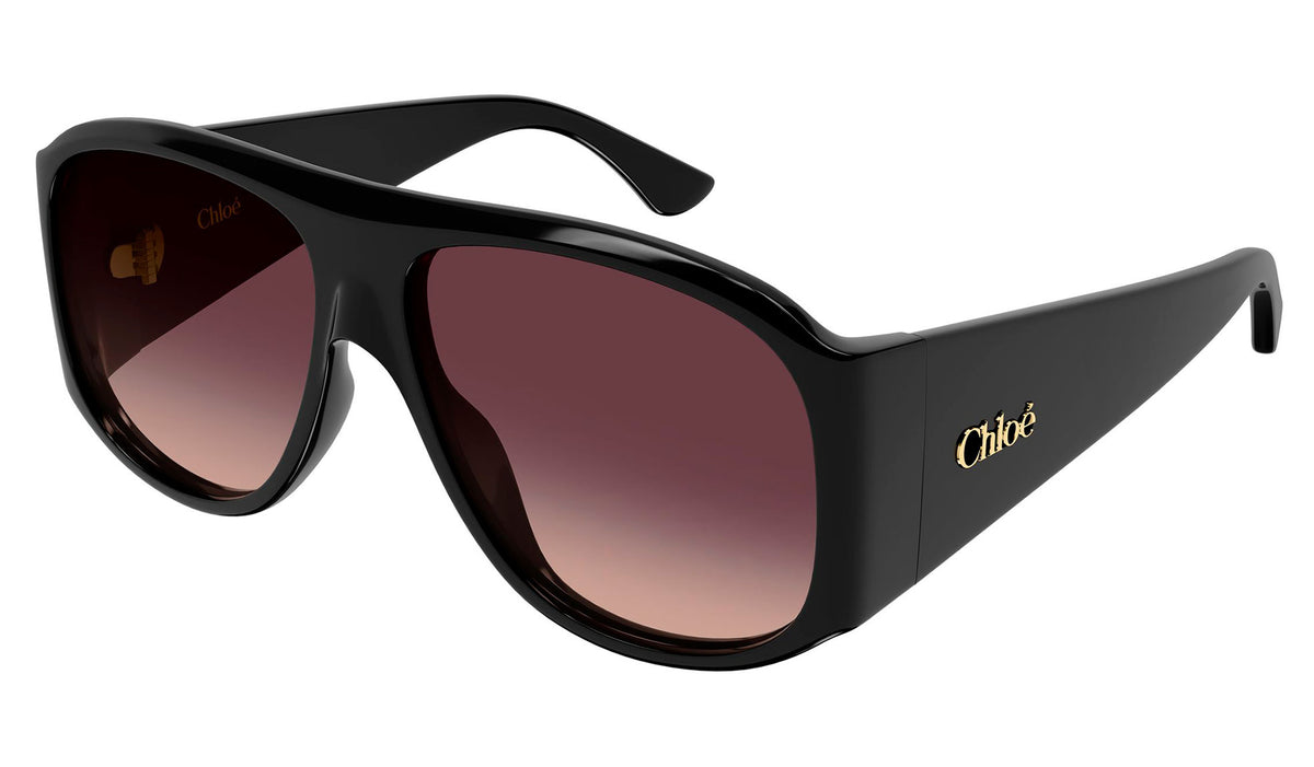 Chloe CH0347S Sunglasses - Black / Red