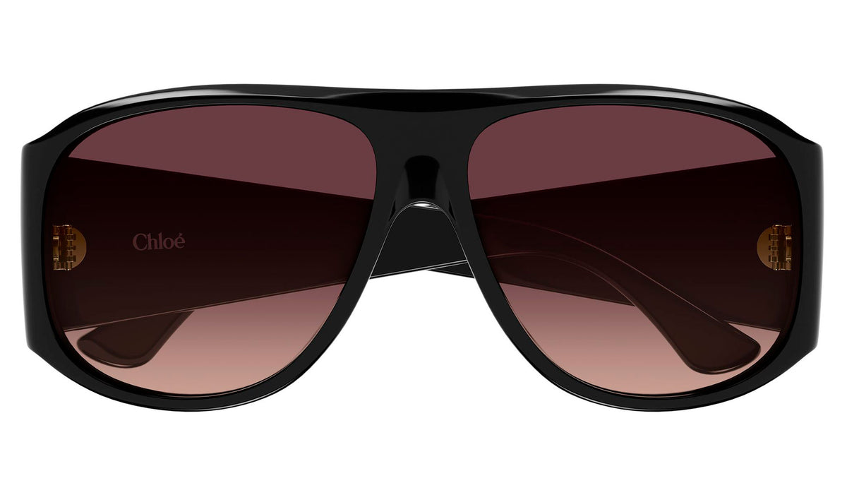 Chloe CH0347S Sunglasses - Black / Red