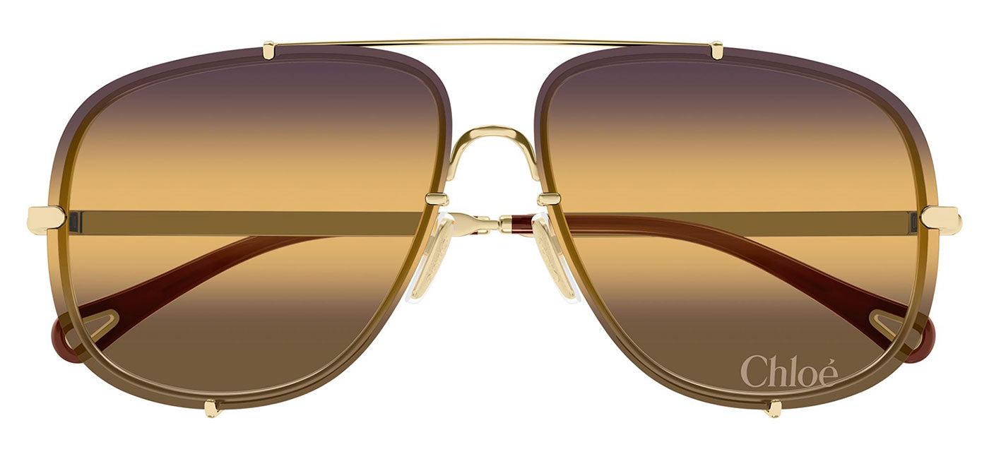 Chloe CH0348S Sunglasses - Gold / Yellow Gradient