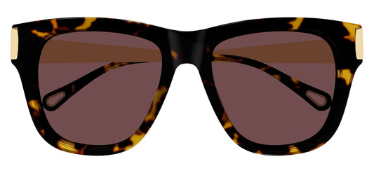 Chloe CH0349S Sunglasses - Havana / Violet
