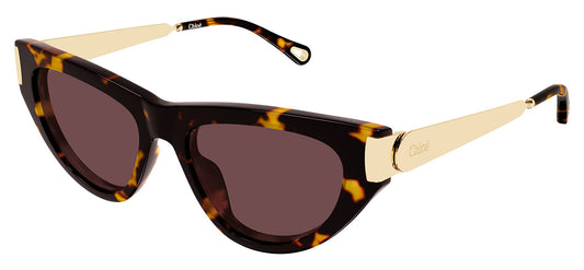 Chloe CH0350S Sunglasses - Havana / Violet
