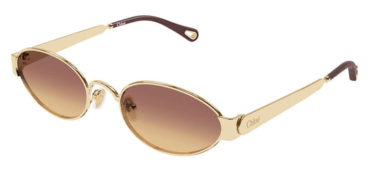 Chloe CH0355S Sunglasses - Gold / Brown Gradient