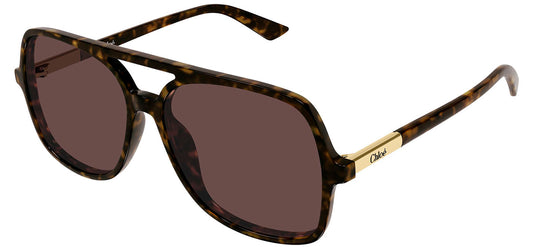 Chloe CH0364S Sunglasses - Havana / Brown