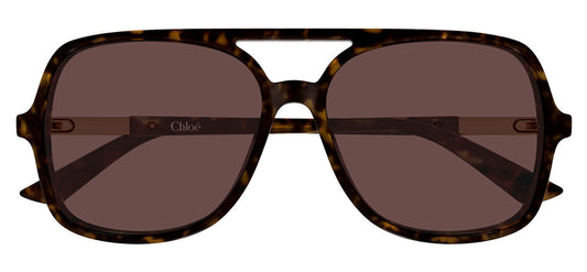 Chloe CH0364S Sunglasses - Havana / Brown