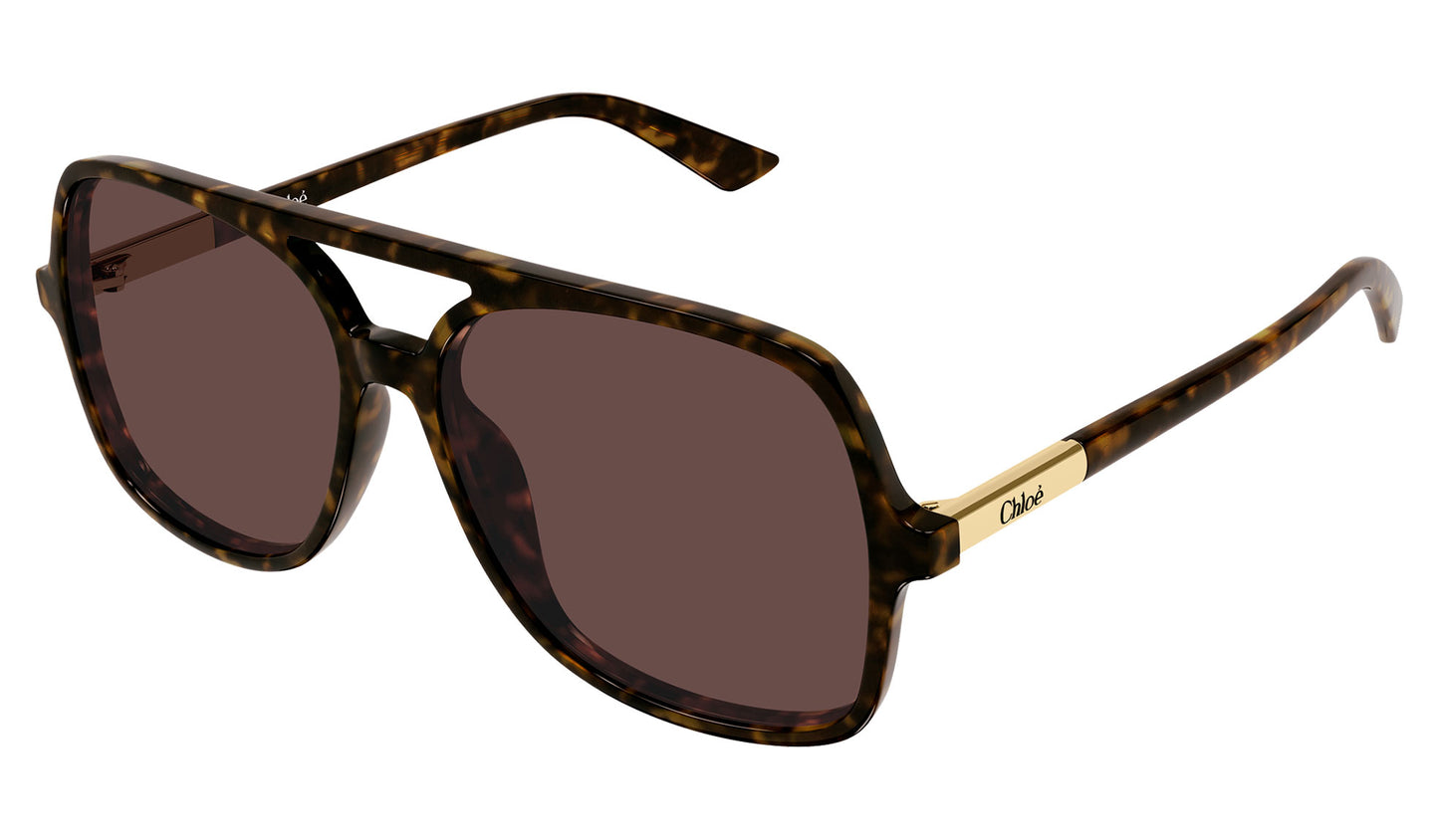 Chloe CH0364S Sunglasses - Havana / Brown